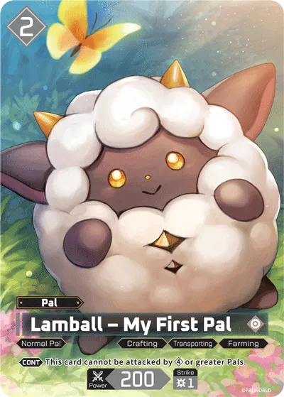 Lamball – My First Pal — Promotional Cards 2026 — Palworld TCG