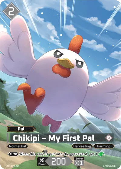 Chikipi – My First Pal — Promotional Cards 2026 — Palworld TCG