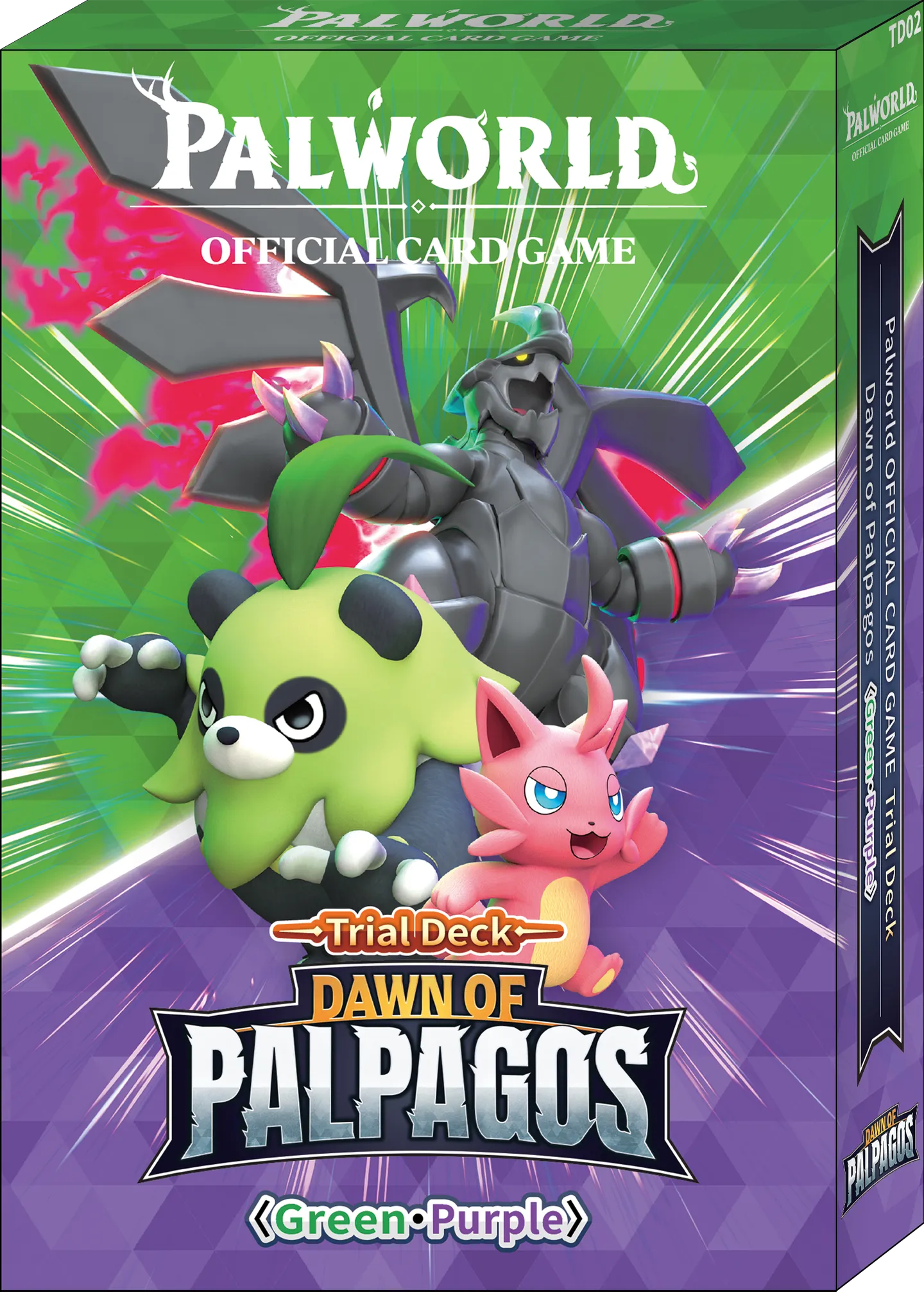 Trial Deck : Dawn of Palpagos Green・Purple — Trial Deck: Dawn of Palpagos Green・Purple — Palworld TCG