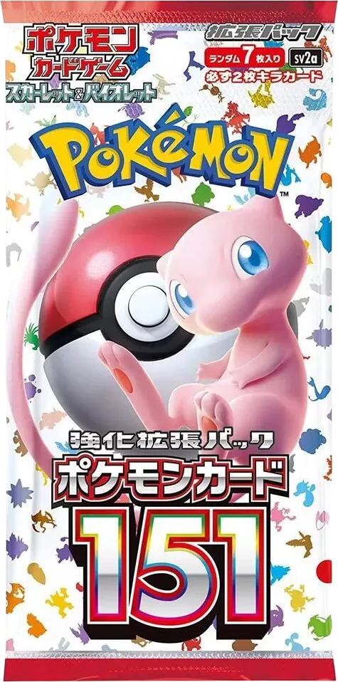 Pokemon Card 151 Booster Pack — SV2a: Pokemon Card 151 — Pokemon Japan
