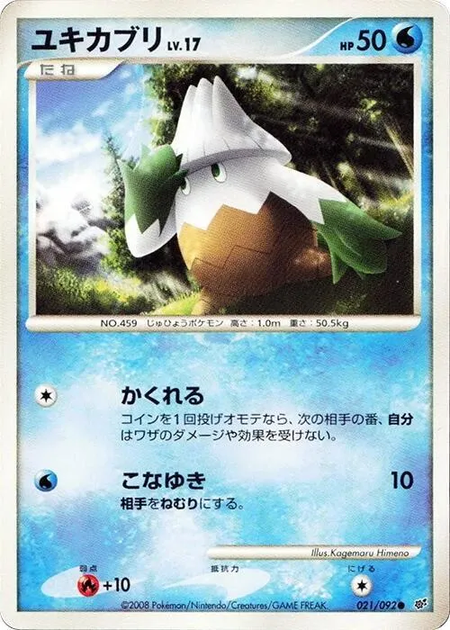 Snover — Intense Fight in the Destroyed Sky — Pokemon Japan