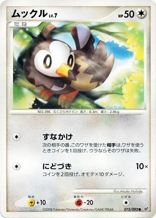 Starly — Intense Fight in the Destroyed Sky — Pokemon Japan