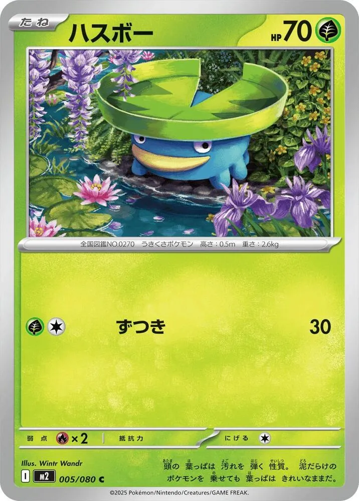 Lotad — M2: Inferno X — Pokemon Japan