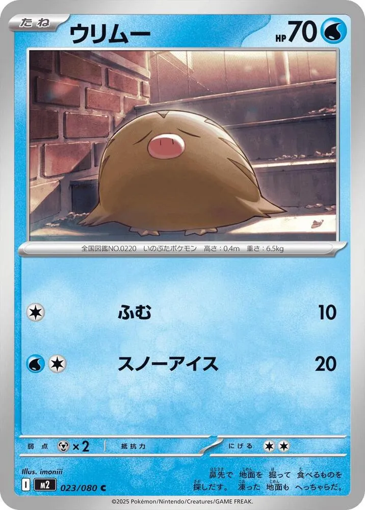 Marcacrin — M2: Inferno X — Pokemon Japan