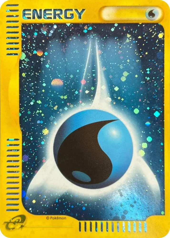 Énergie Eau — McDonald's Pokémon-e Minimum Pack — Pokemon Japan