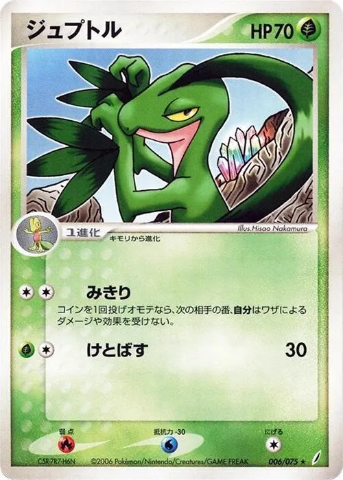 Grovyle — Miracle Crystal — Pokemon Japan