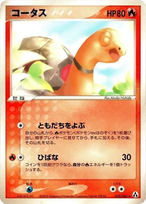 Torkoal — Mirage Forest — Pokemon Japan