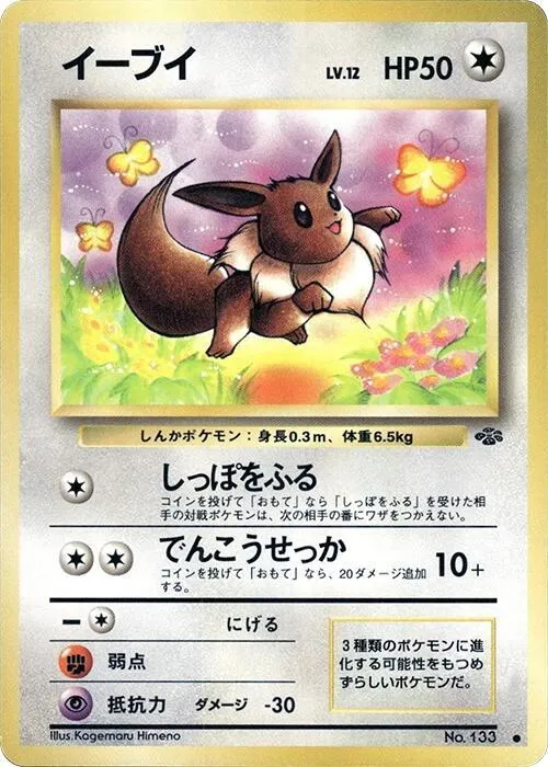Eevee — Pokemon Jungle — Pokemon Japan