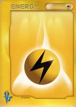 Lightning Energy — Pokemon VS — Pokemon Japan