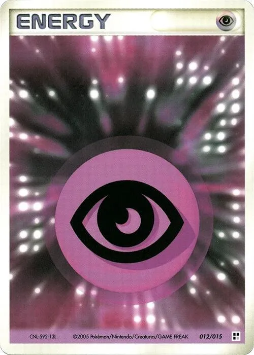 Basic Psychic Energy from Psychic Quick Construction Pack - Pokemon Japan