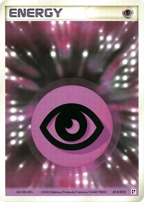 Basic Psychic Energy — Psychic Quick Construction Pack — Pokemon Japan
