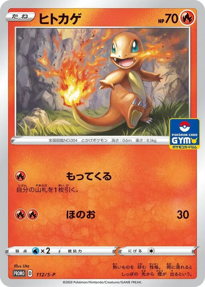 Charmander — S-P: Sword & Shield Promos — Pokemon Japan