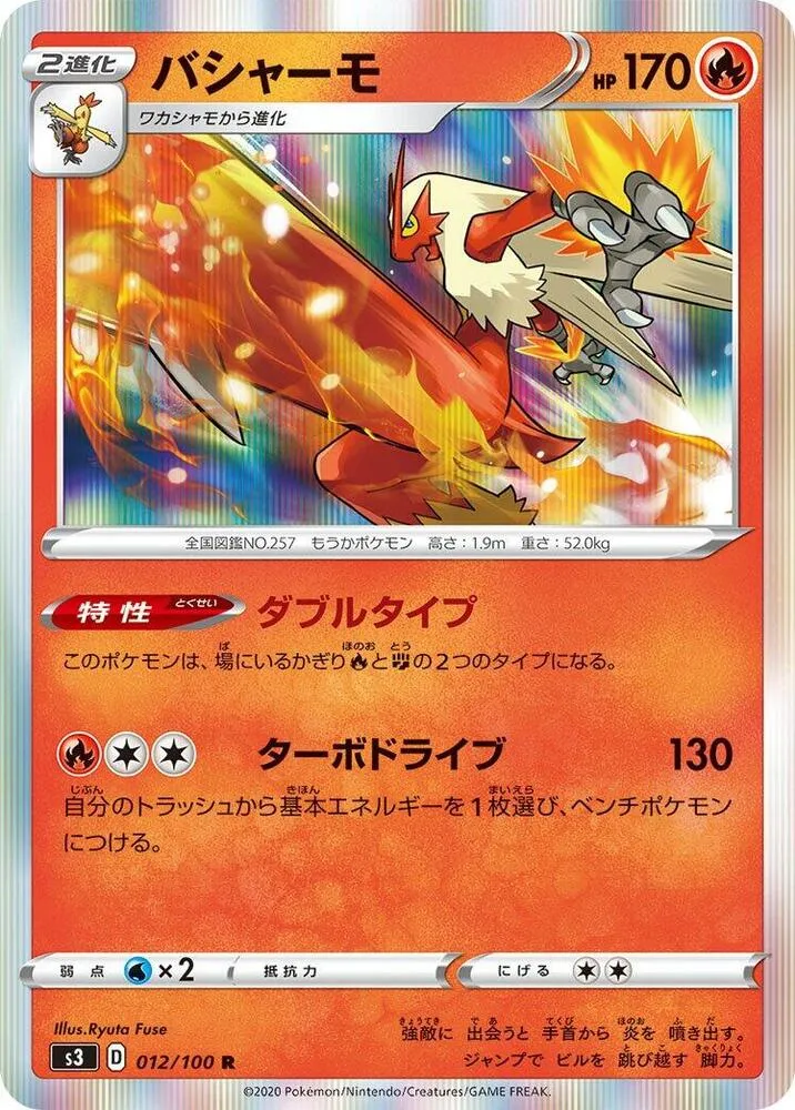 Blaziken — S3: Infinity Zone — Pokemon Japan