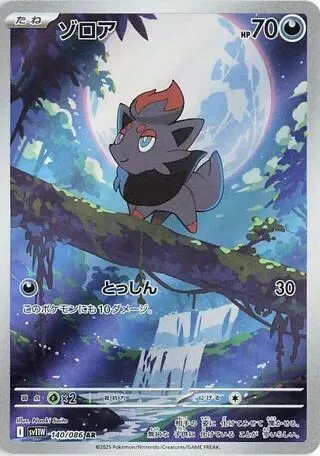 Zorua — SV11W: White Flare — Pokemon Japan
