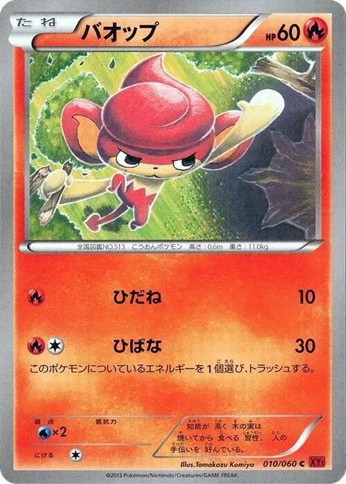 Pansear — XY-By: Collection Y — Pokemon Japan