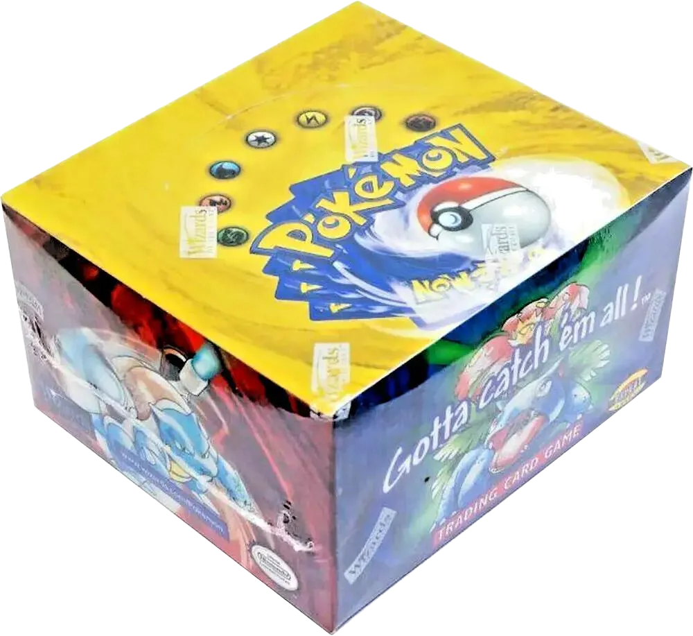 Pokemon Base Set (Shadowless) [Unlimited Edition] Booster Box — Base Set (Shadowless) — Pokemon