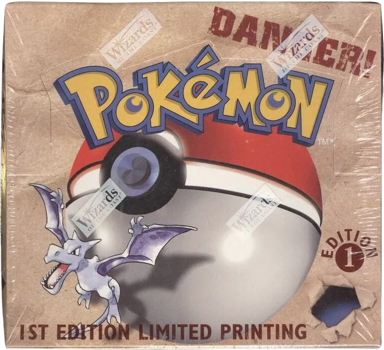 Pokemon Fossil [1st Edition] Booster Box — Fossil — Pokemon