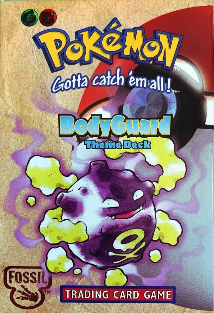 Fossil Theme Deck - "BodyGuard" — Fossil — Pokemon