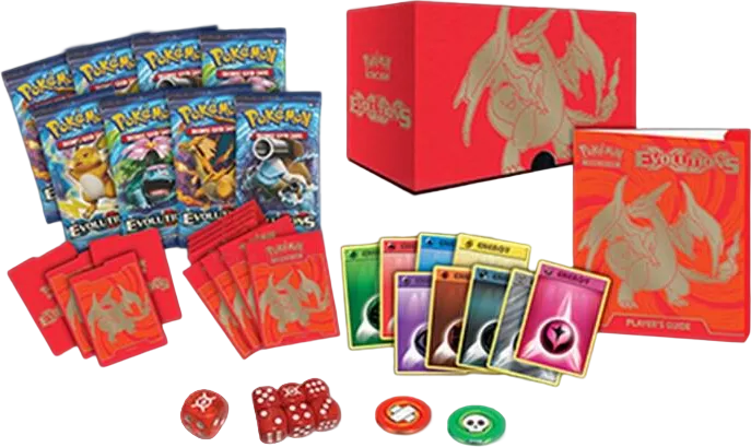 XY Evolutions Elite Trainer Box [Mega Charizard Y] — XY - Evolutions — Pokemon