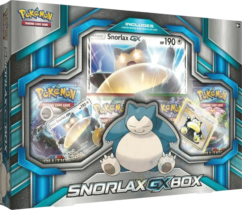 Snorlax GX Box — XY - Evolutions — Pokemon