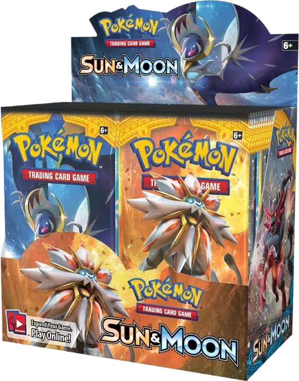 Sun & Moon Booster Box — SM Base Set — Pokemon