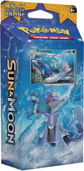 Sun & Moon Base Set Theme Deck - "Bright Tide" [Primarina] — SM Base Set — Pokemon