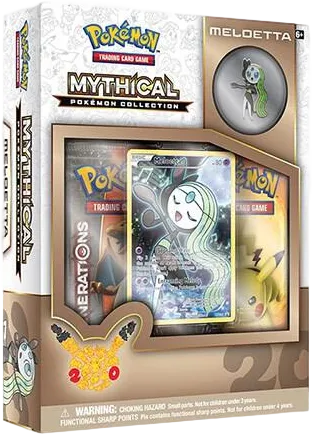 Collection Pokémon Fabuleux : Meloetta — Generations — Pokemon