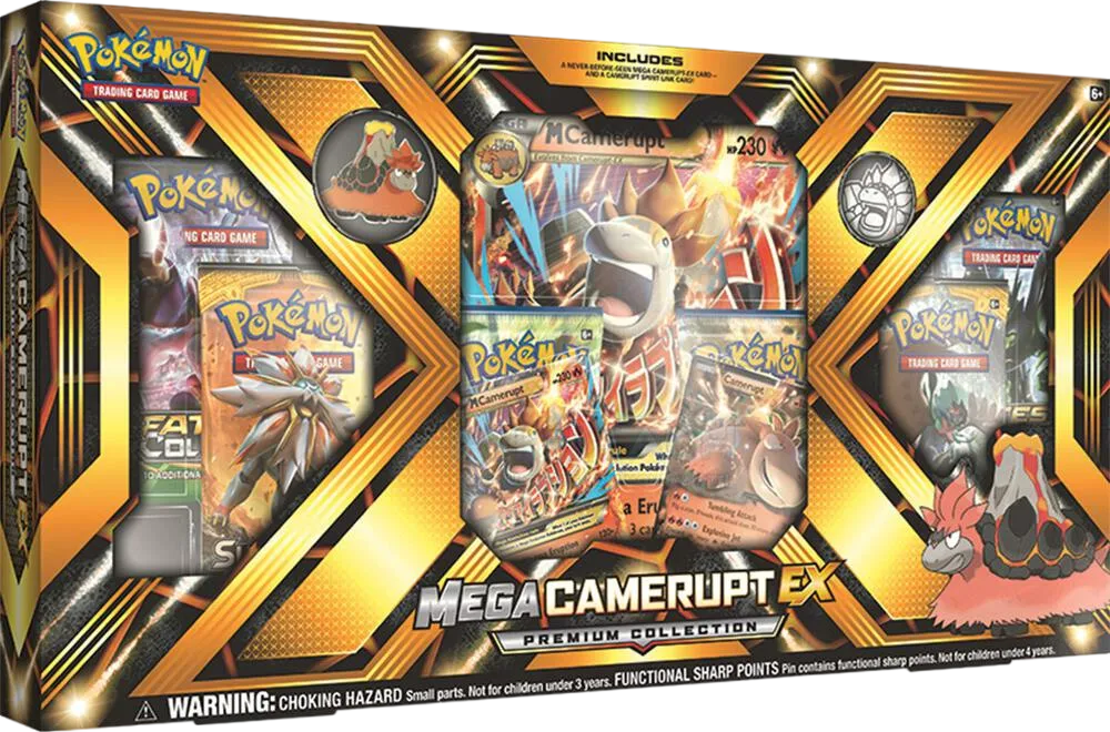 Mega Camerupt EX Premium Collection — SM Base Set — Pokemon