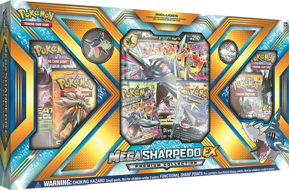Collection Premium Méga-Sharpedo-EX — SM Base Set — Pokemon