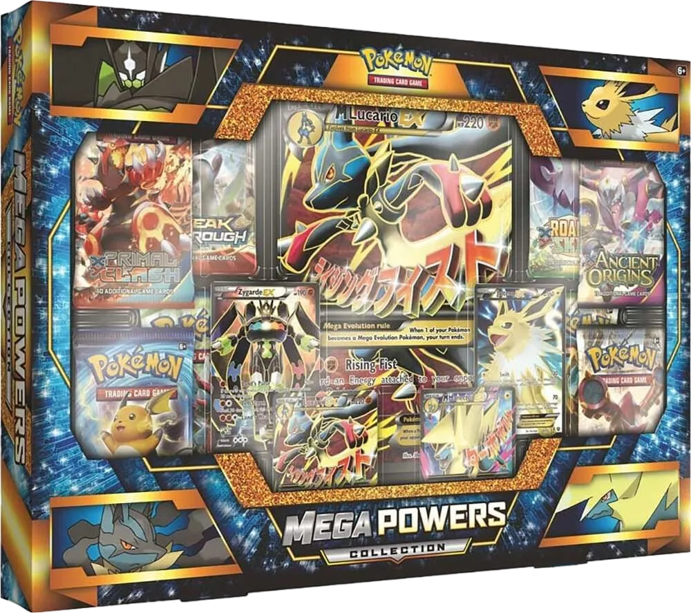 Collection Mega Powers — SM - Guardians Rising — Pokemon