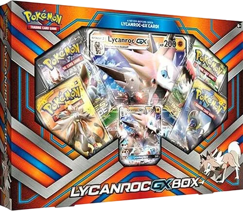 Lycanroc GX Box — SM Base Set — Pokemon