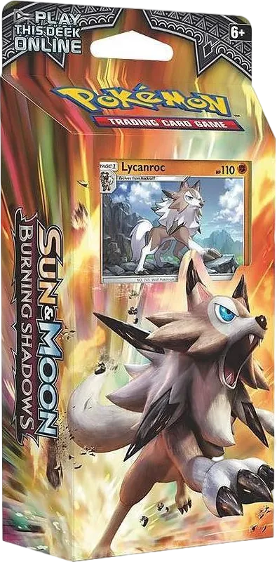 Burning Shadows Theme Deck - "Rock Steady" [Lycanroc] — SM - Burning Shadows — Pokemon