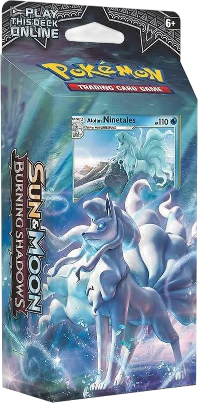 Burning Shadows Theme Deck - "Luminous Frost" [Alolan Ninetales] — SM - Burning Shadows — Pokemon