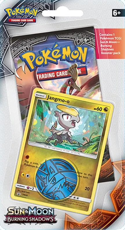 Burning Shadows Single Pack Blister [Jangmo-o] — SM - Burning Shadows — Pokemon