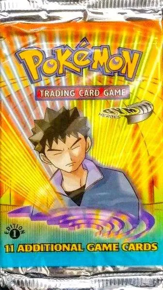 Booster Gym Heroes (1ère édition) — Gym Heroes — Pokemon