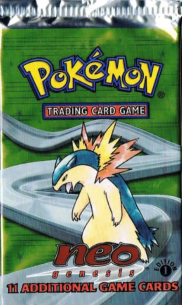 Neo Genesis Booster Pack [1st Edition] — Neo Genesis — Pokemon