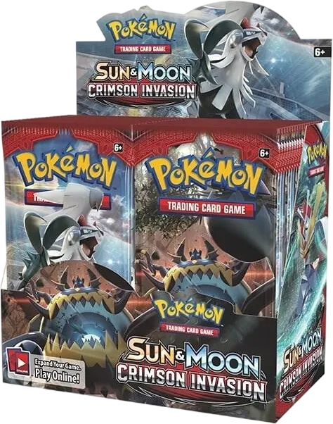 Crimson Invasion Booster Box — SM - Crimson Invasion — Pokemon