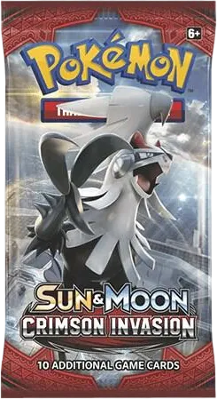 Crimson Invasion Booster Pack — SM - Crimson Invasion — Pokemon