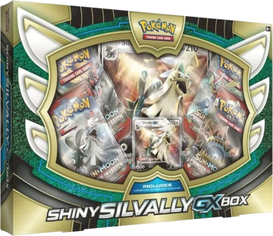 Shiny Silvally GX Box — SM - Crimson Invasion — Pokemon