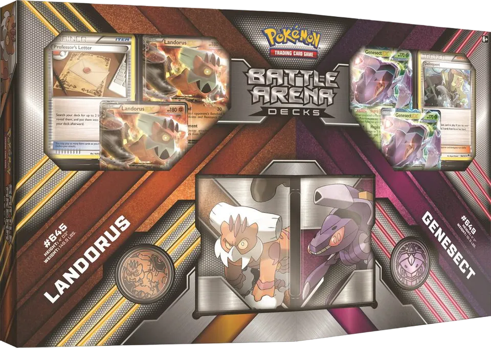 Battle Arena Decks: Landorus vs. Genesect from SM - Crimson Invasion - Pokemon