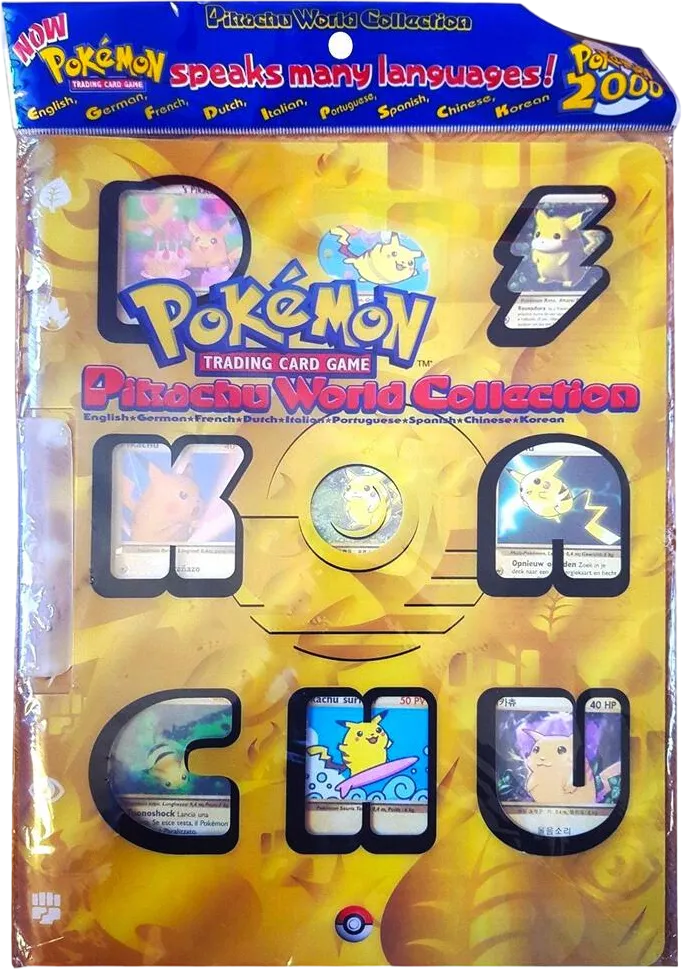 Set promo Pikachu World Collection — Pikachu World Collection Promos — Pokemon