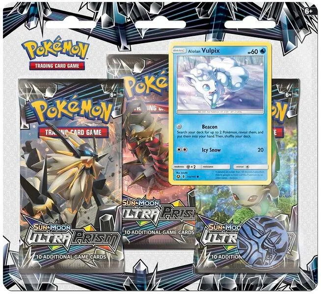 Tripack Ultra Prisme : Goupix d'Alola — SM - Ultra Prism — Pokemon