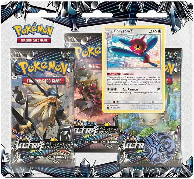 Tripack Ultra Prisme : Porygon-Z — SM - Ultra Prism — Pokemon