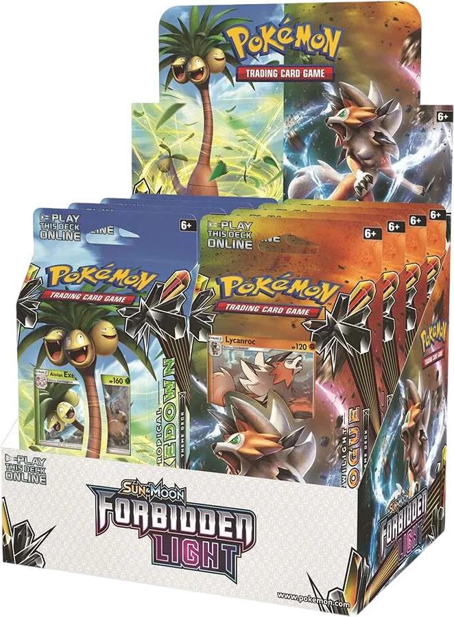 Forbidden Light Theme Deck Display — SM - Forbidden Light — Pokemon