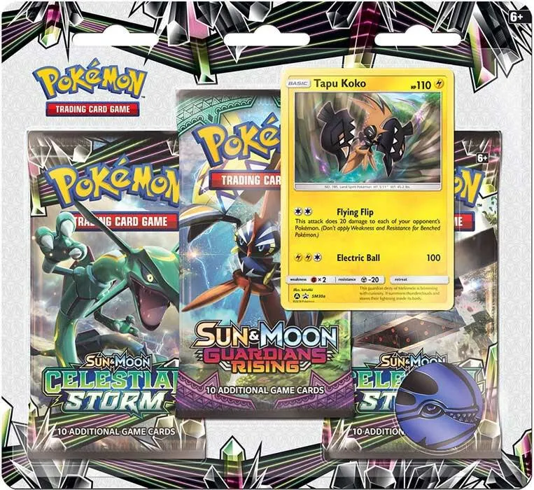 Tripack Tempête Céleste : Tokorico — SM - Celestial Storm — Pokemon