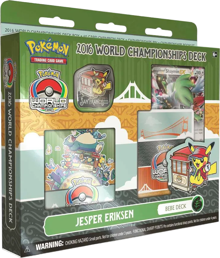 2016 World Championship Deck: Jesper Eriksen (Bebe Deck) — World Championship Decks — Pokemon