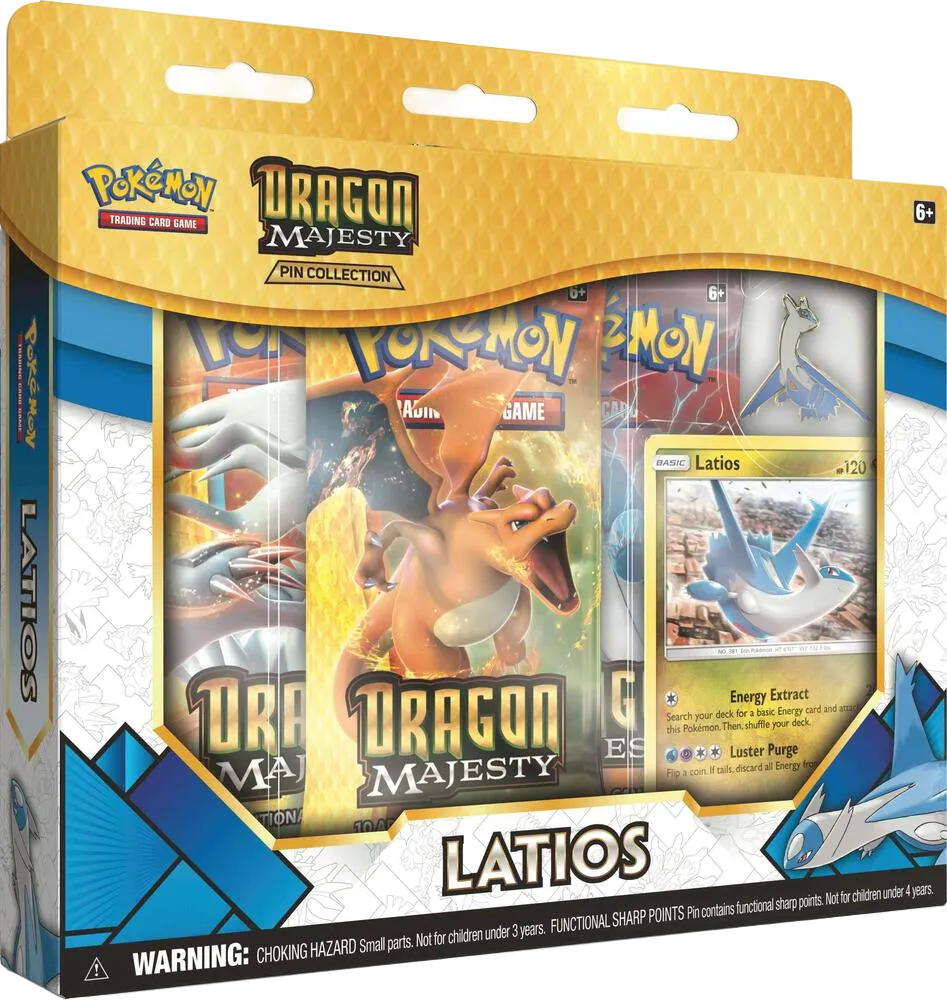 Dragon Majesty Pin Collection [Latios] — Dragon Majesty — Pokemon