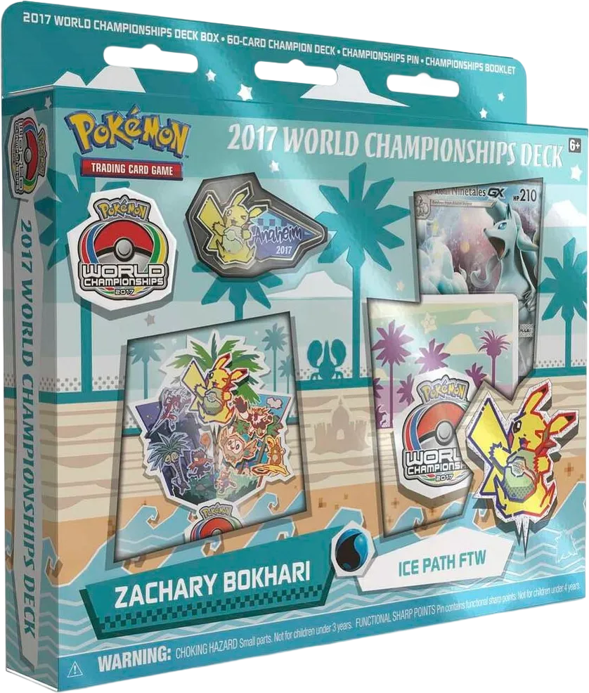 2017 World Championship Deck: Zachary Bokhari (Ice Path FTW) — World Championship Decks — Pokemon