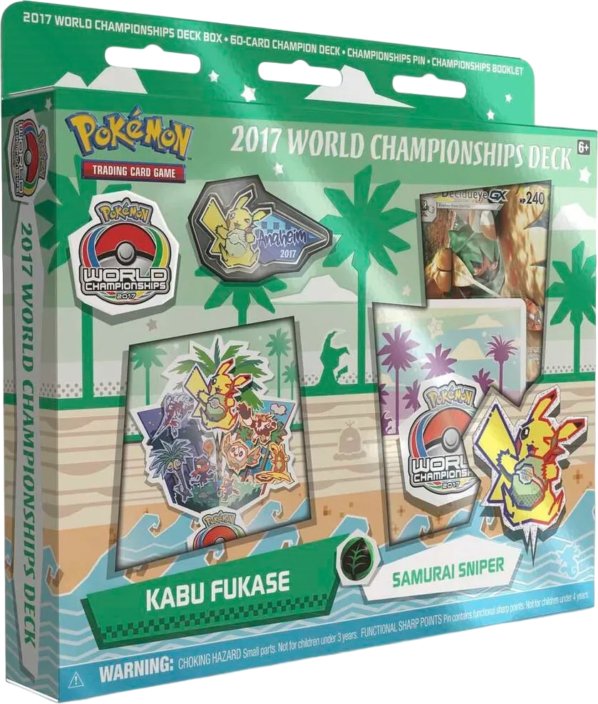 2017 World Championship Deck: Kabu Fukase (Samurai Sniper) — World Championship Decks — Pokemon