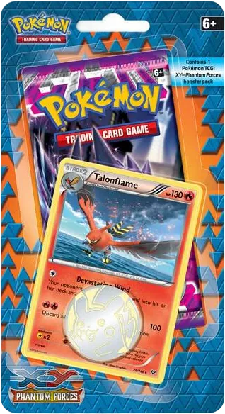 Blister Vigueur Spectrale : Flambusard — XY - Phantom Forces — Pokemon